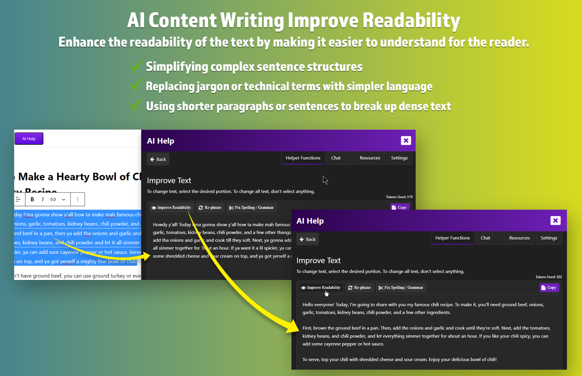 <p>AI to improve article outline</p>