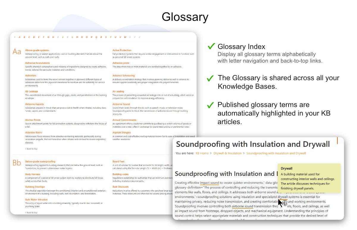 <p>Glossary</p>