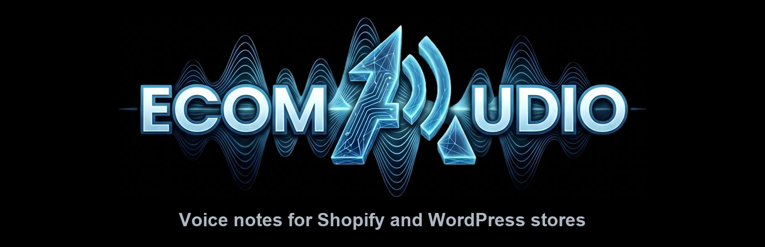 WordPress 外掛 EcomAudio – Audio Player & AI Voice for WooCommerce 的封面圖片