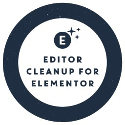 Editor Cleanup For Elementor: clean up and solve plugin conflicts with the Elementor editor