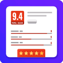 Ultimate Editorial Rating &#8211; Rating &amp; Review plugin for Customers and Editor with Pros and Cons (WooCommerce Support) Icon