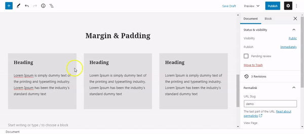 Spacing (Margin & Padding)