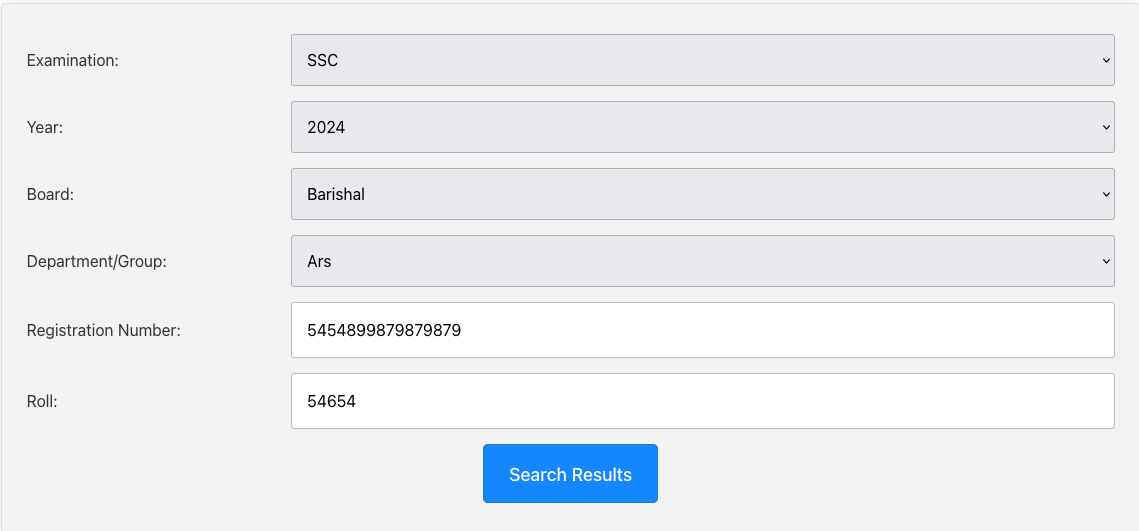 EDU Results Publishing