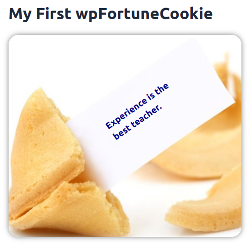 eFortuneCookie