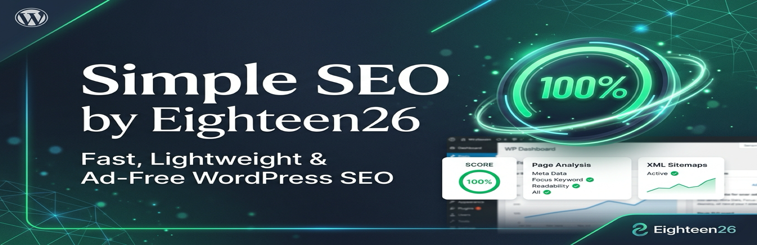 Simple SEO by Eighteen26