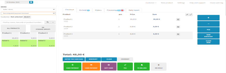 E-kassa.fi POS-system