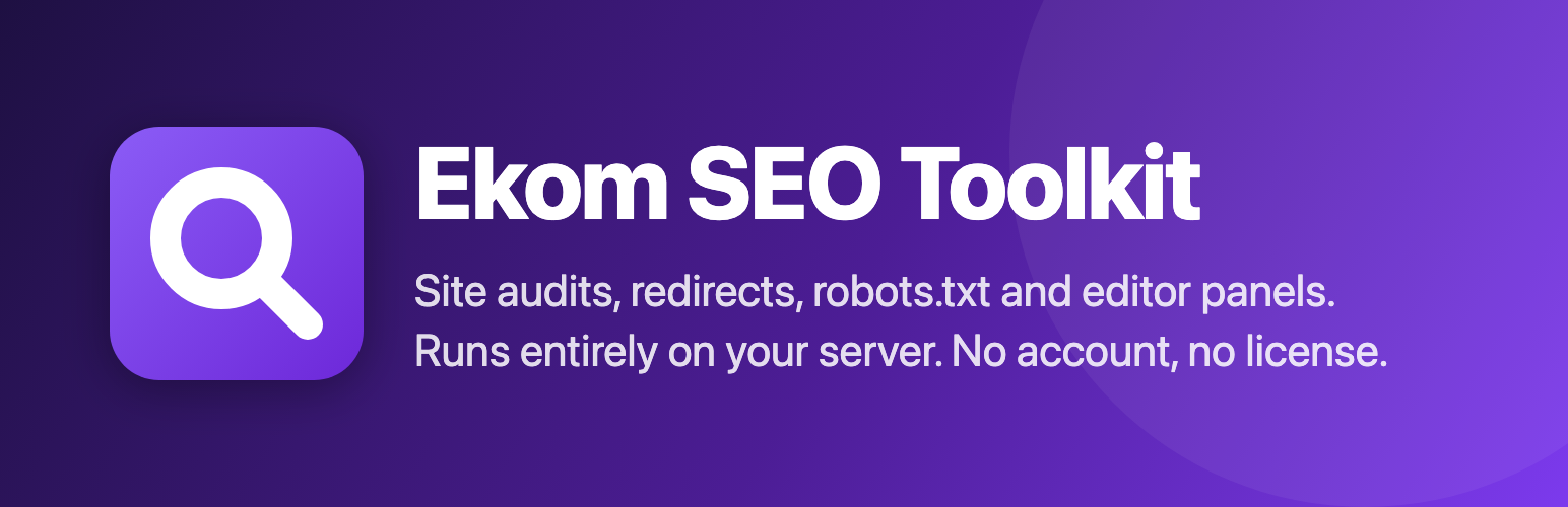 Ekom SEO Toolkit