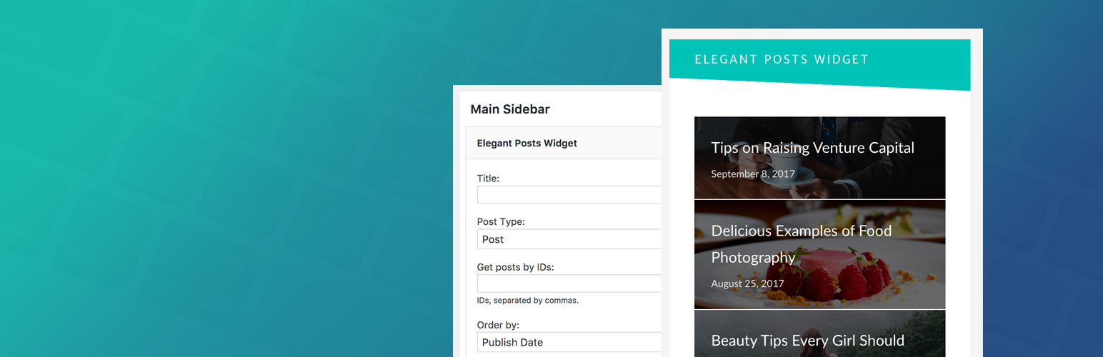 Elegant Posts Widget