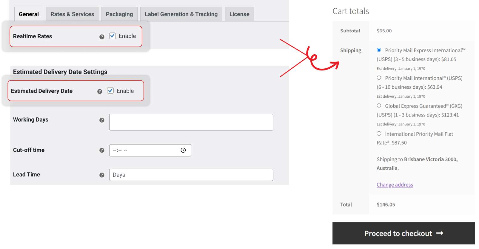 ELEX WooCommerce USPS Shipping Method