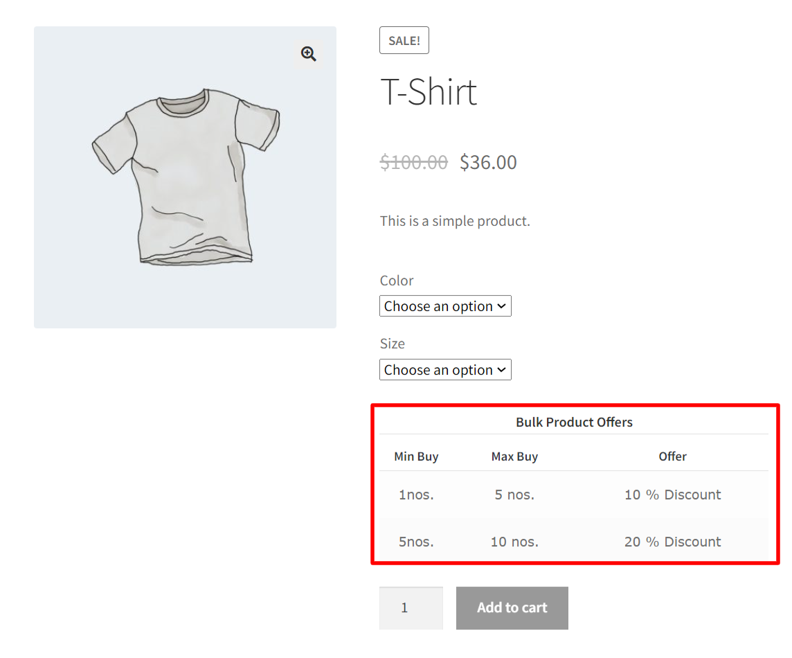 Pricing Table