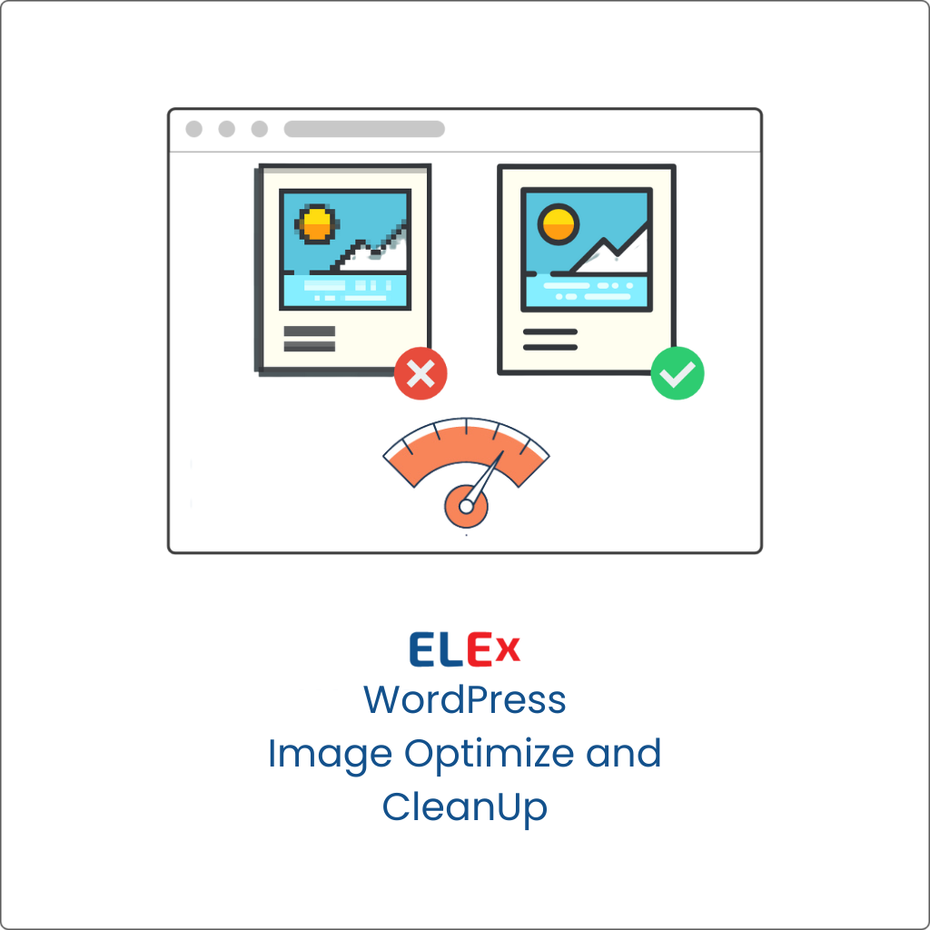 ELEX WP Image Optimize and CleanUp logo
