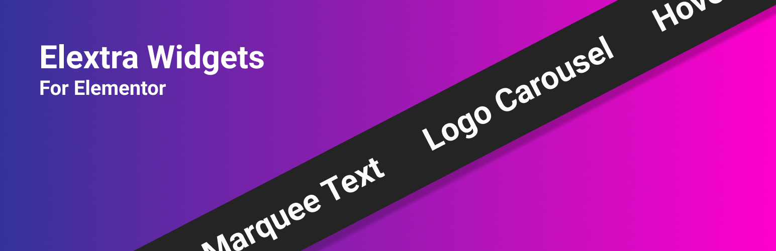 Elextra Widgets for Elementor
