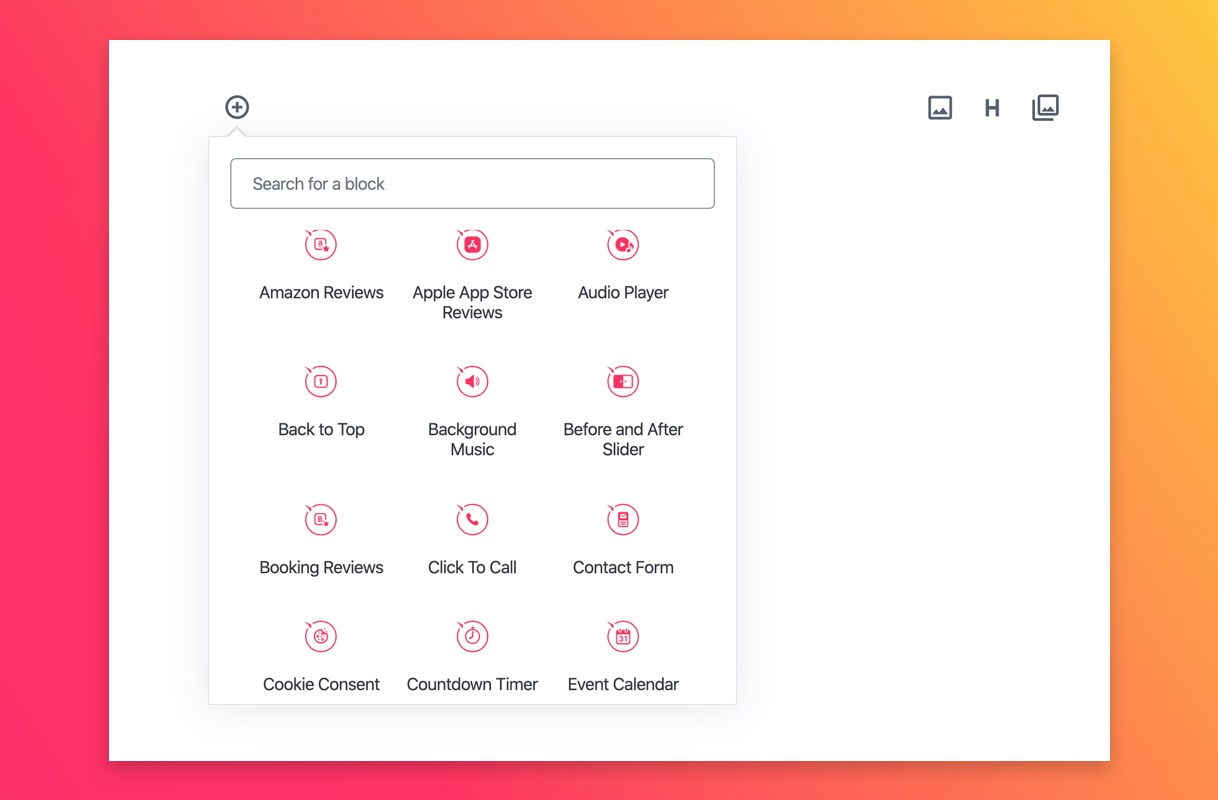 More than 50 apps for you to choose from