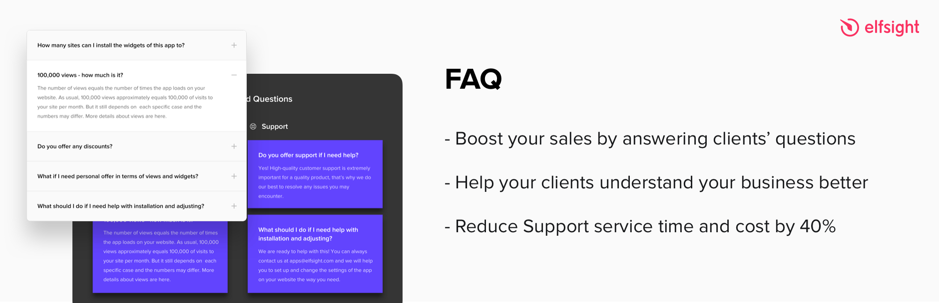 WordPress 外掛 Accordion FAQ 的封面圖片。