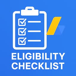 Eligibility Checklist for AdSense Icon
