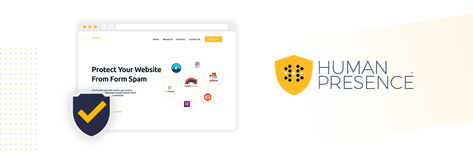 Human Presence – Stop Form Spam Without ReCaptcha