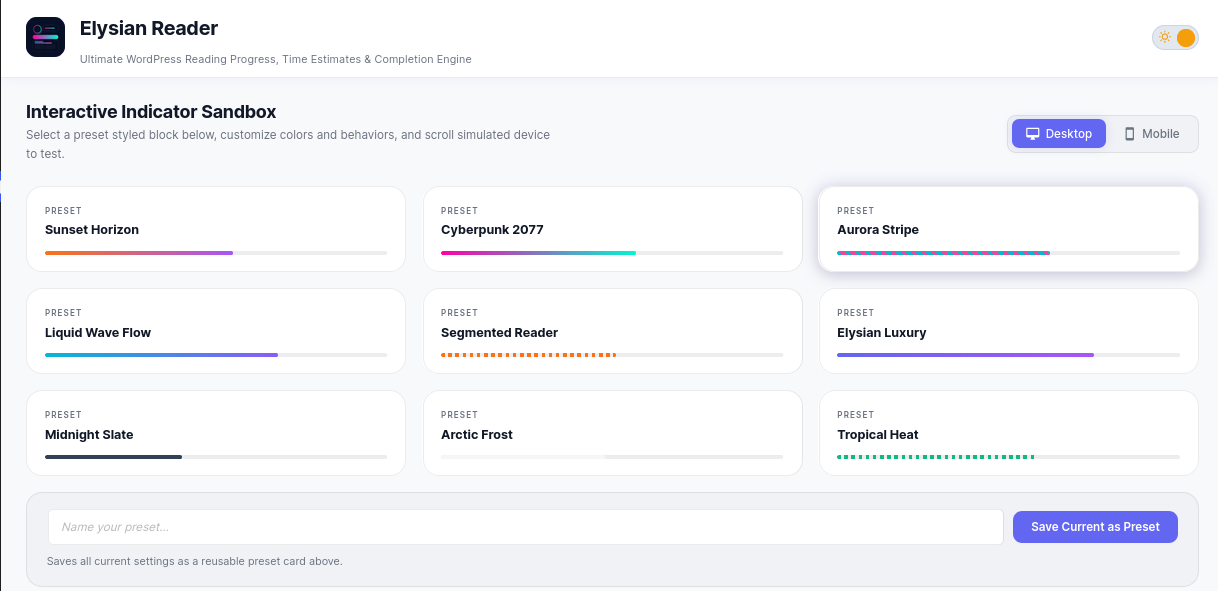 Complete dashboard displayed in light mode.