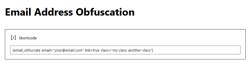 Using shortcode in Gutenberg Block Editor.