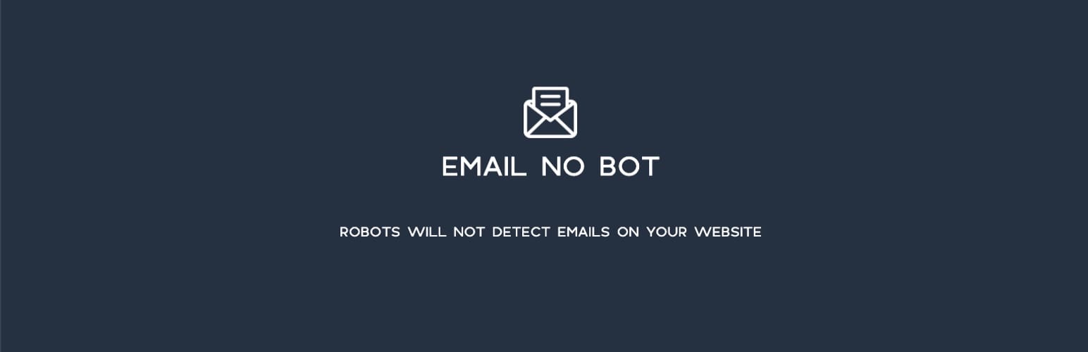 Email No Bot – Prevent bots from detecting emails