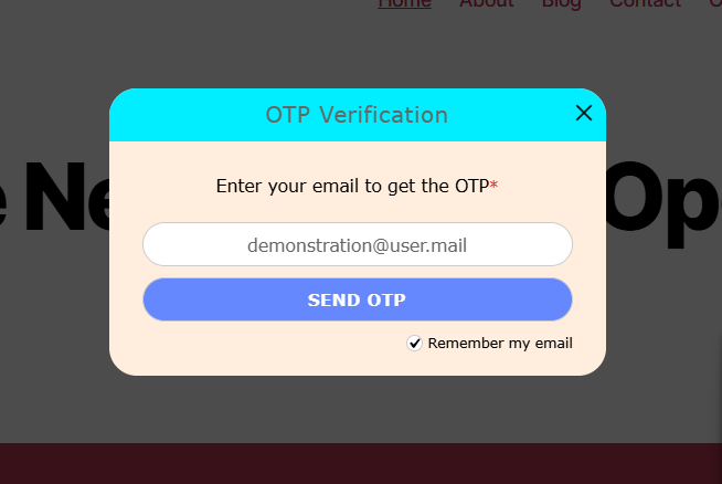 Email Popup