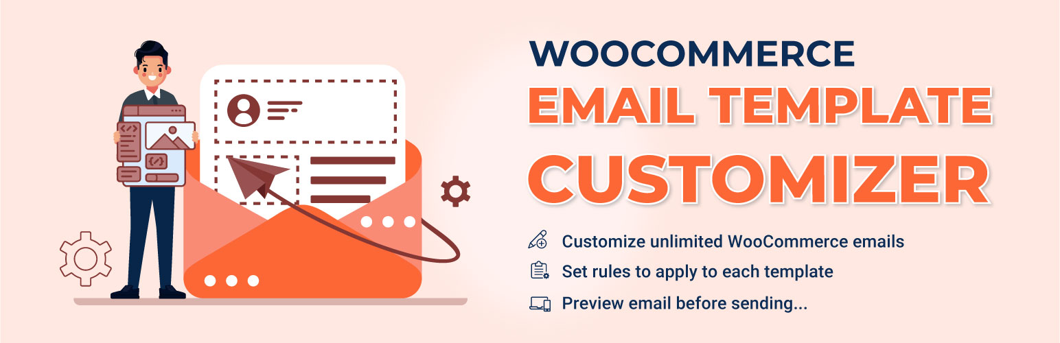WordPress 外掛 Email Template Customizer for WooCommerce 的封面圖片。