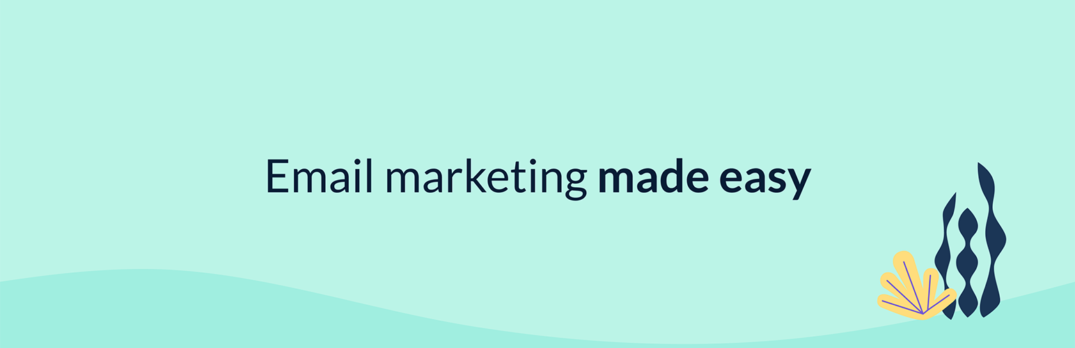 WordPress 外掛 Email Marketing by EmailOctopus 的封面圖片。
