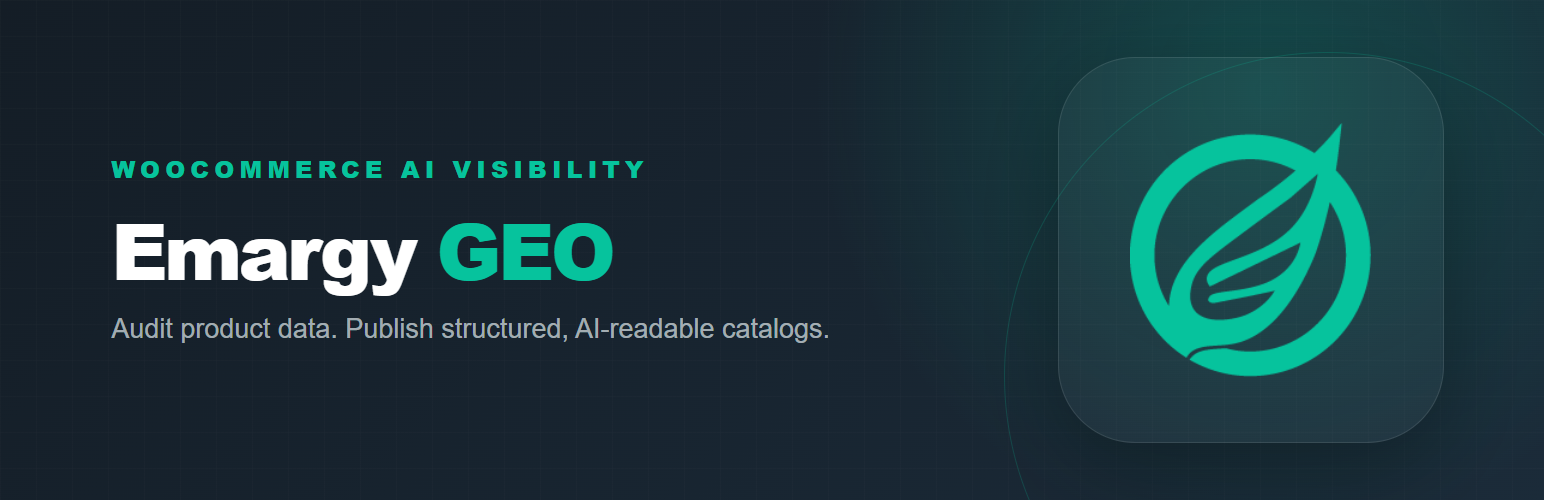 Emargy GEO – AI Visibility for WooCommerce