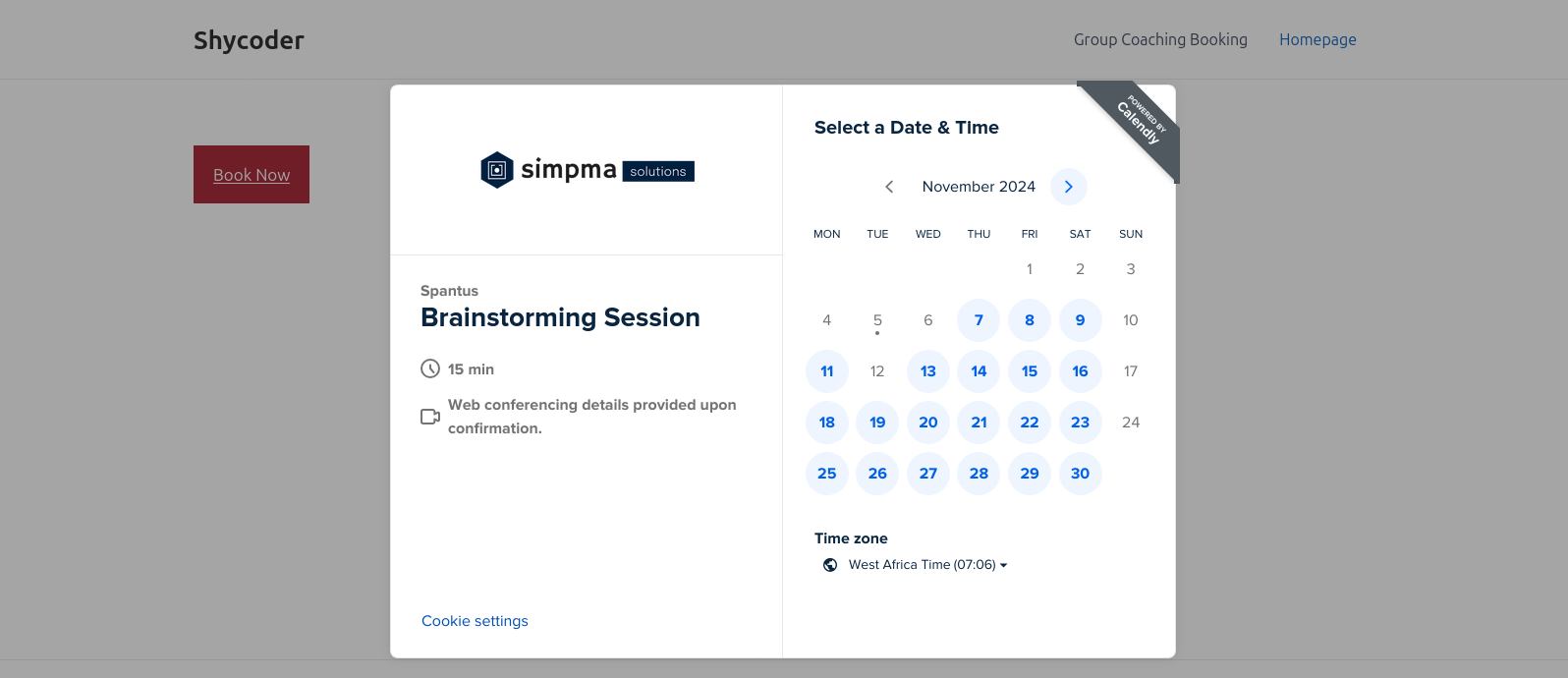 EMC – Easily Embed Calendly Scheduling Features