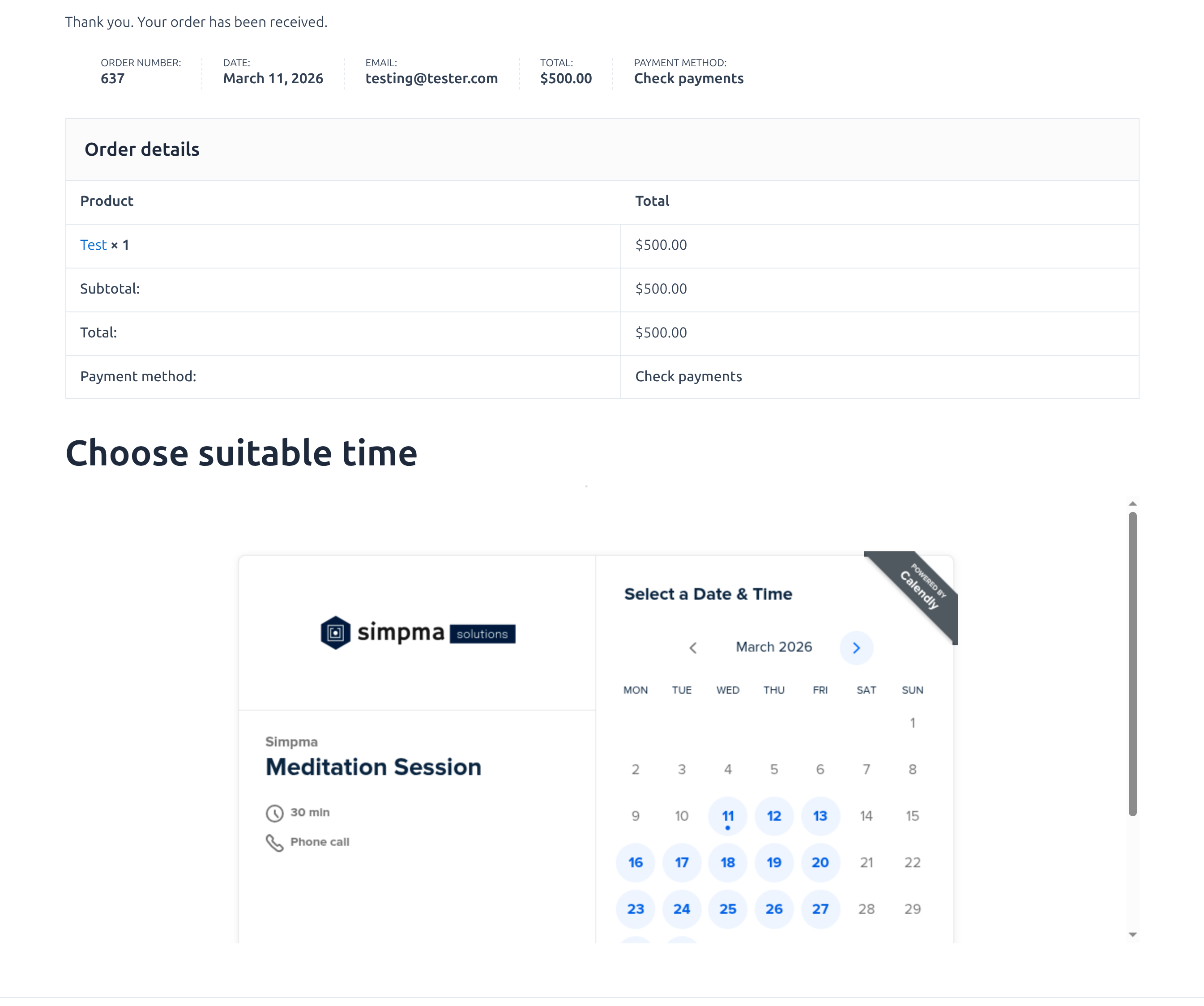 EMC – Easily Embed Calendly Scheduling
