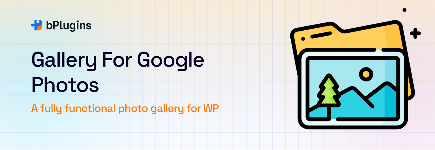 Gallery for Google Photos – Import and Showcase Photo Albums