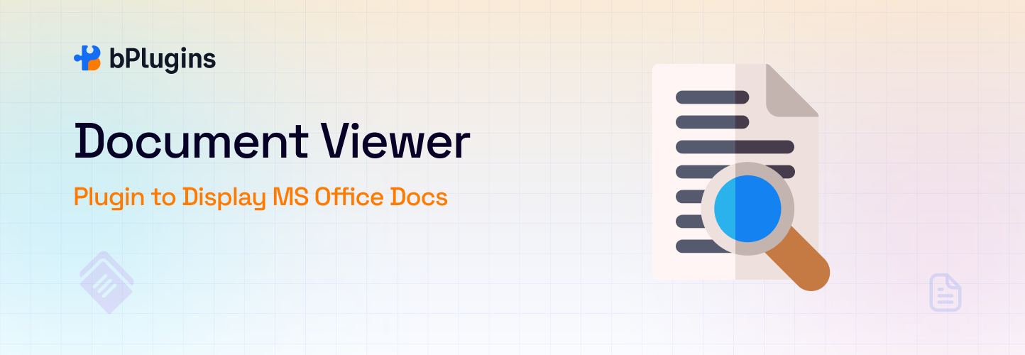 Document Viewer – Embed Word, Excel, PowerPoint & PDFs Instantly