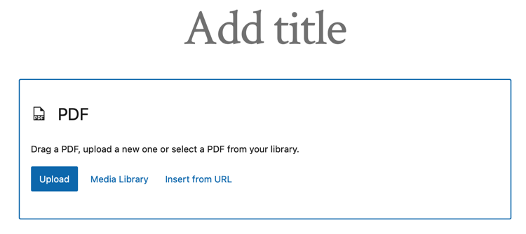 Select PDF