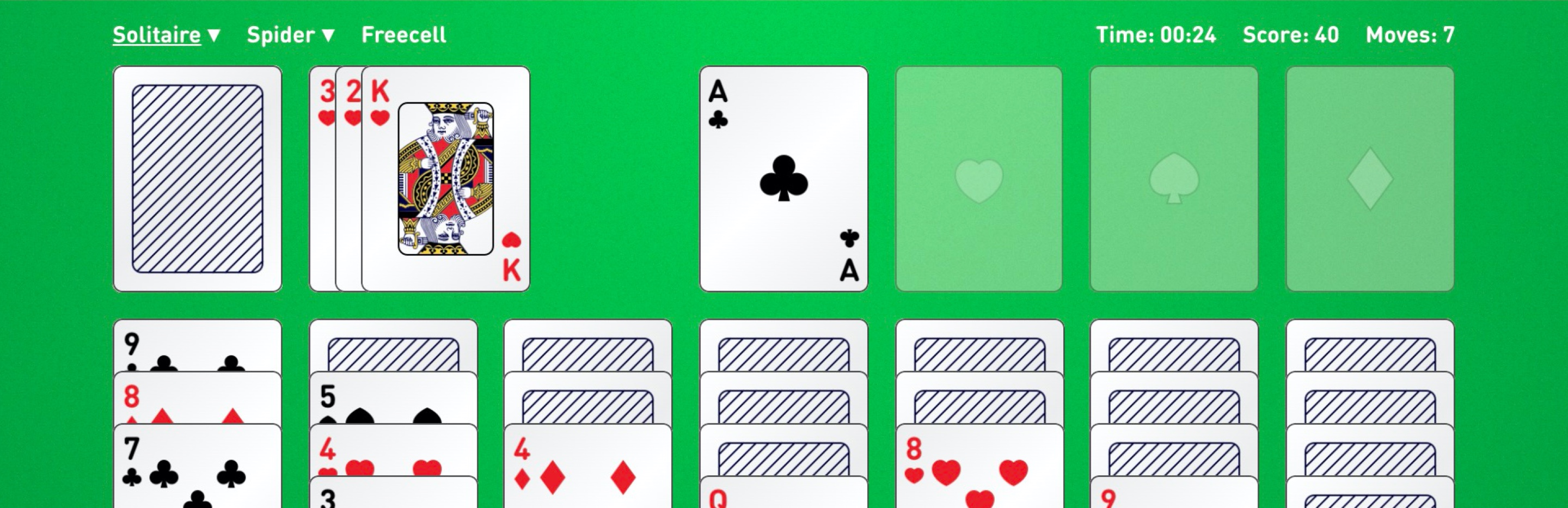 Solitaire Card Game – Embed Klondike Solitaire for Free – Ad-free Solitaire Puzzle game