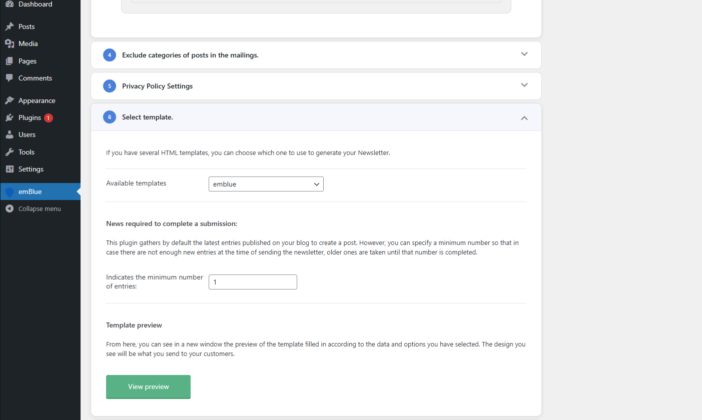 Pick one of the built-in templates or upload your own custom template.