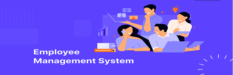 WordPress 外掛 Employee Management System 的封面圖片。