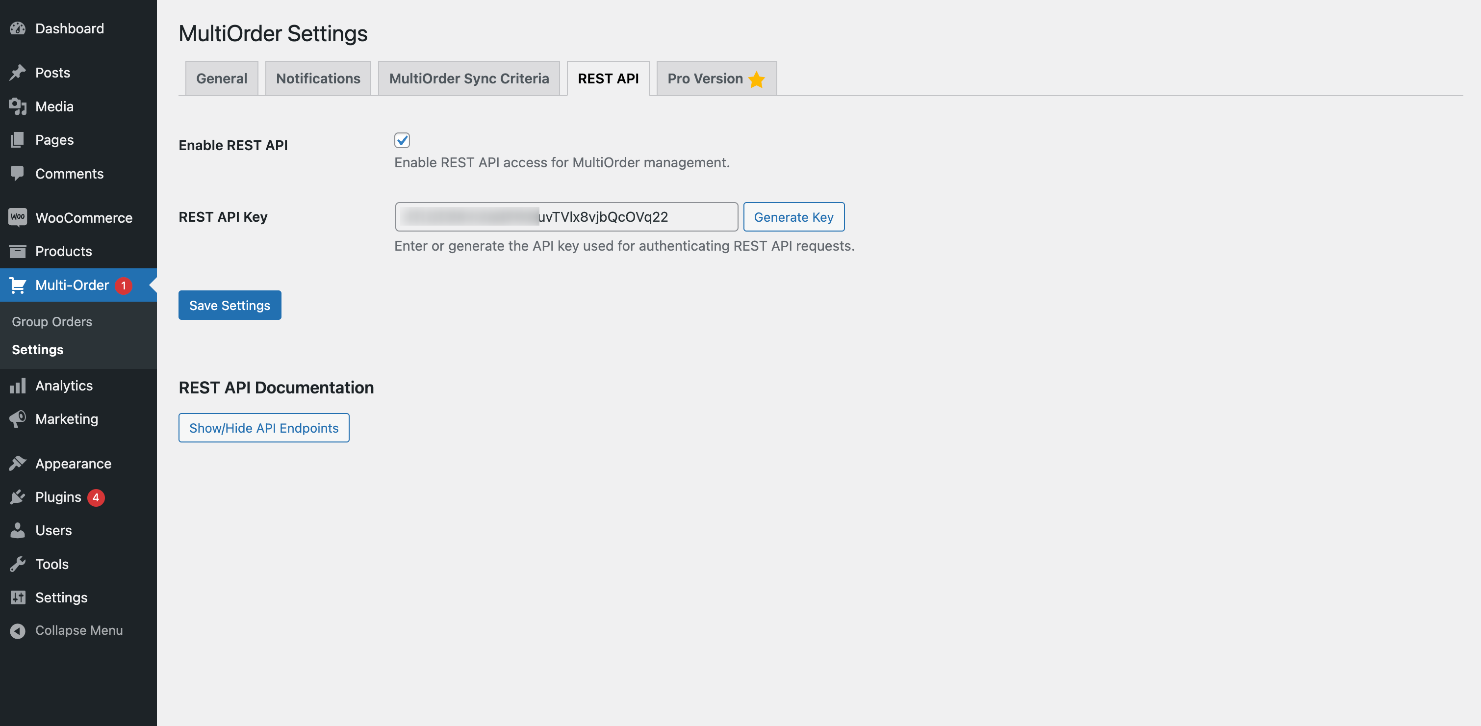 MultiOrder Sync For WooCommerce - Screenshot 5