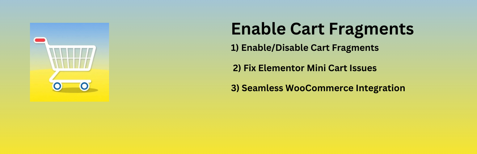 Enable Cart Fragments