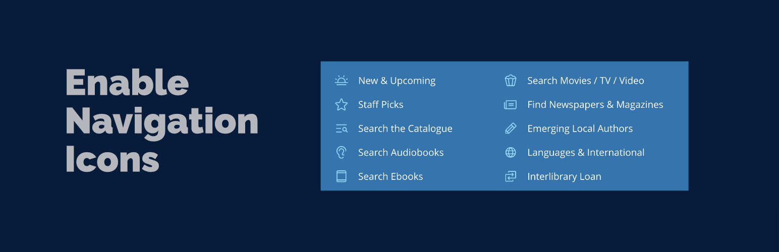 Enable Navigation Icons