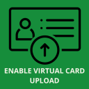 Enable virtual card upload &#8211; vcf,vcard Icon