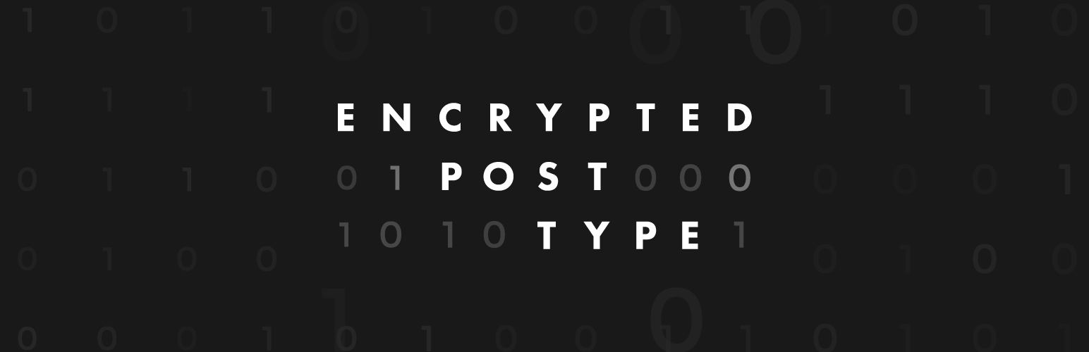 WordPress 外掛 Encrypted Post Type 的封面圖片。