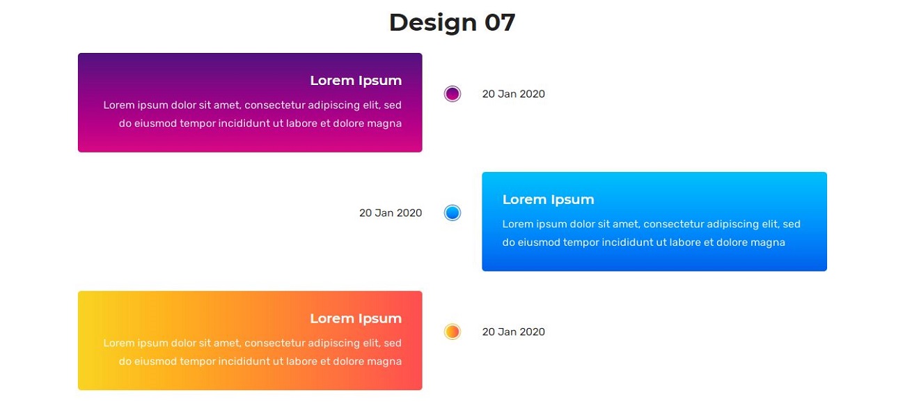 Timeline Design 7