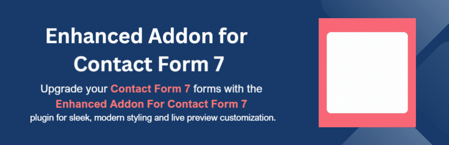 Enhanced Addon for Contact Form 7