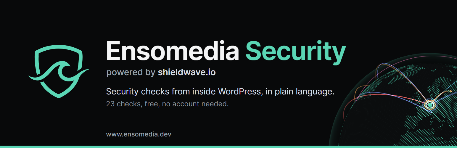 Ensomedia Security powered by shieldwave.io