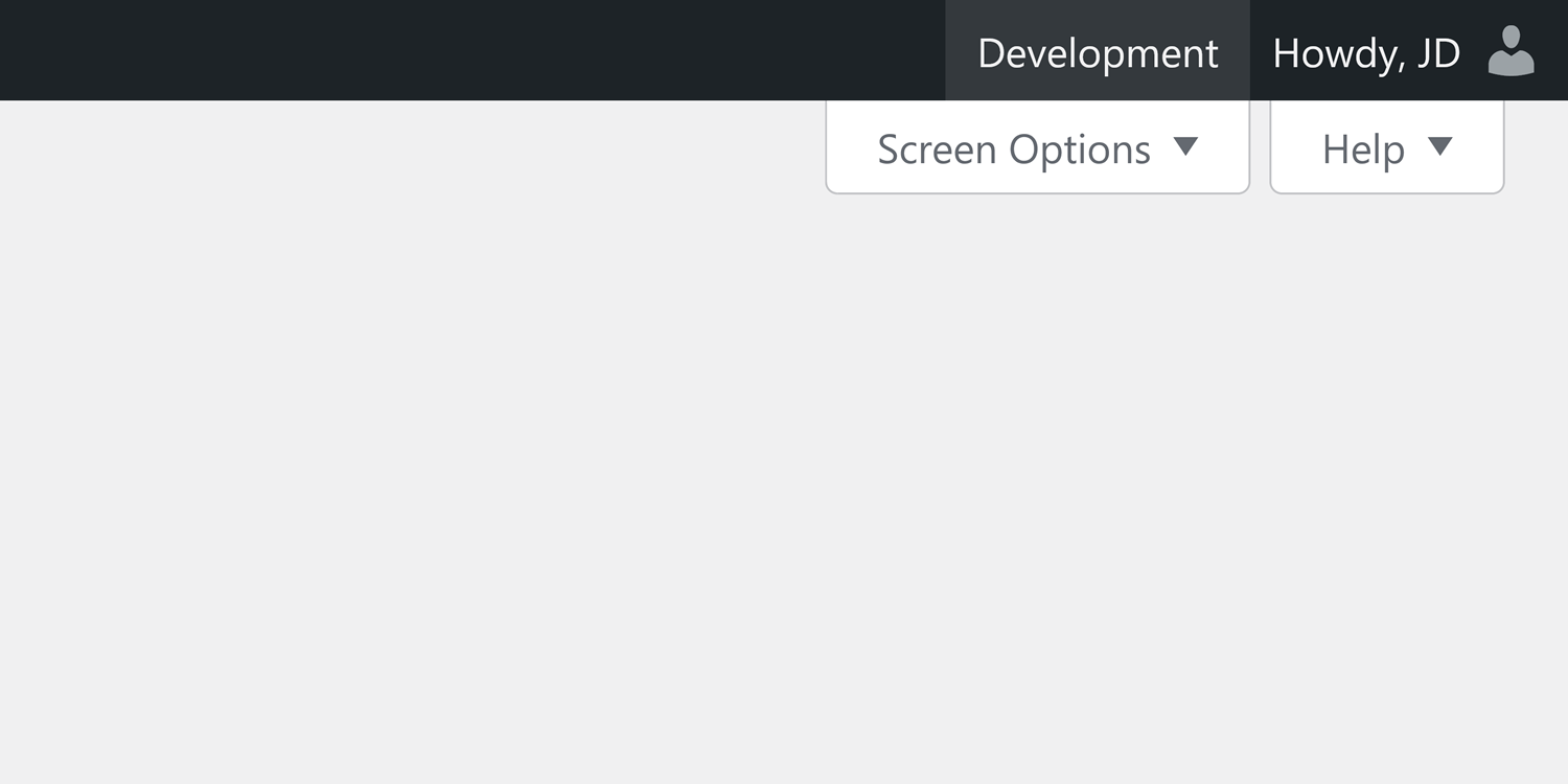 Environment & Debug Bar - Screenshot 1