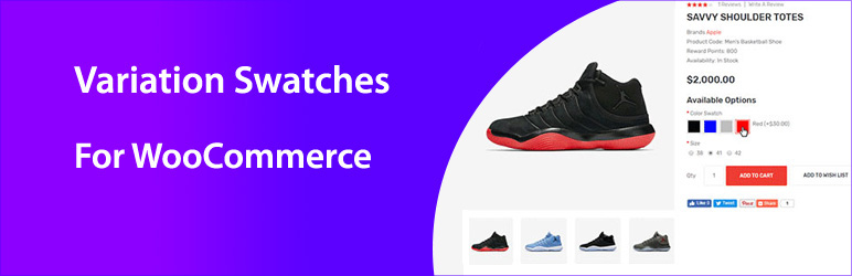 Variation Swatches for WooCommerce Stores