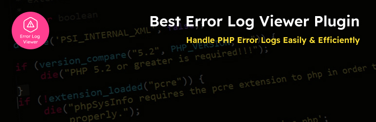 Error Log Viewer By WP Guru