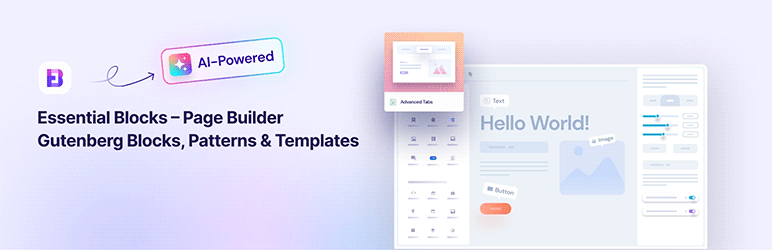 Gutenberg Essential Blocks – Construtor de páginas para blocos e padrões do Gutenberg