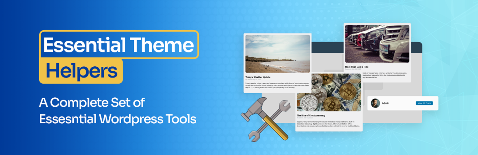 Essential Theme Helpers