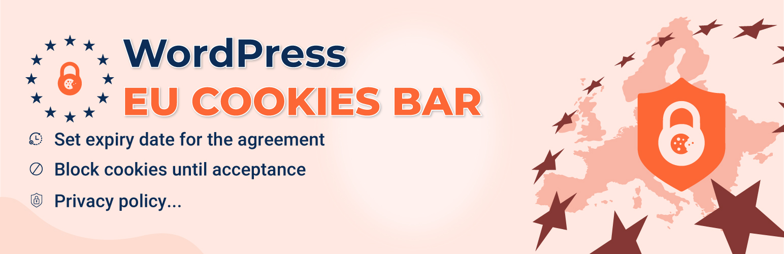 WordPress 外掛 EU Cookies Bar for WordPress 的封面圖片。