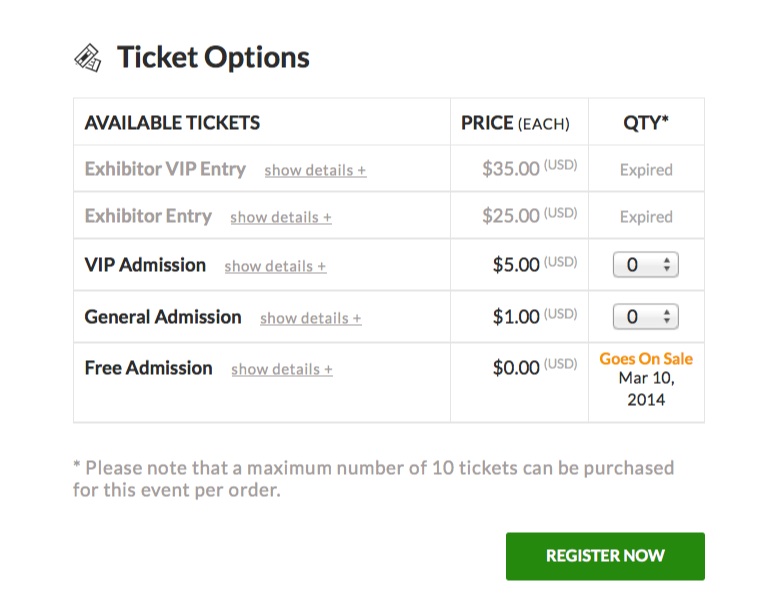 Event Espresso &#8211; Event Registration &amp; Ticketing Sales